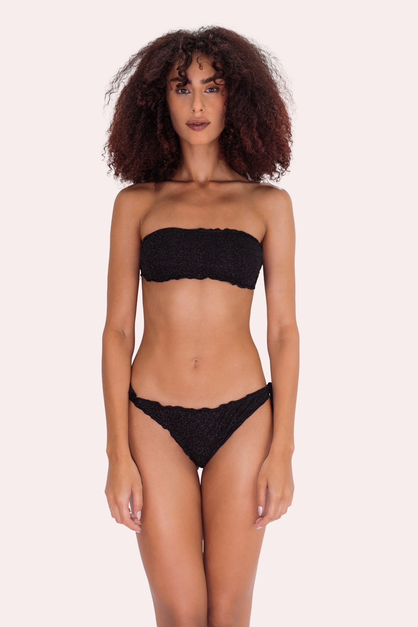 Capri Lurex Nero - Bikini - Sinuose