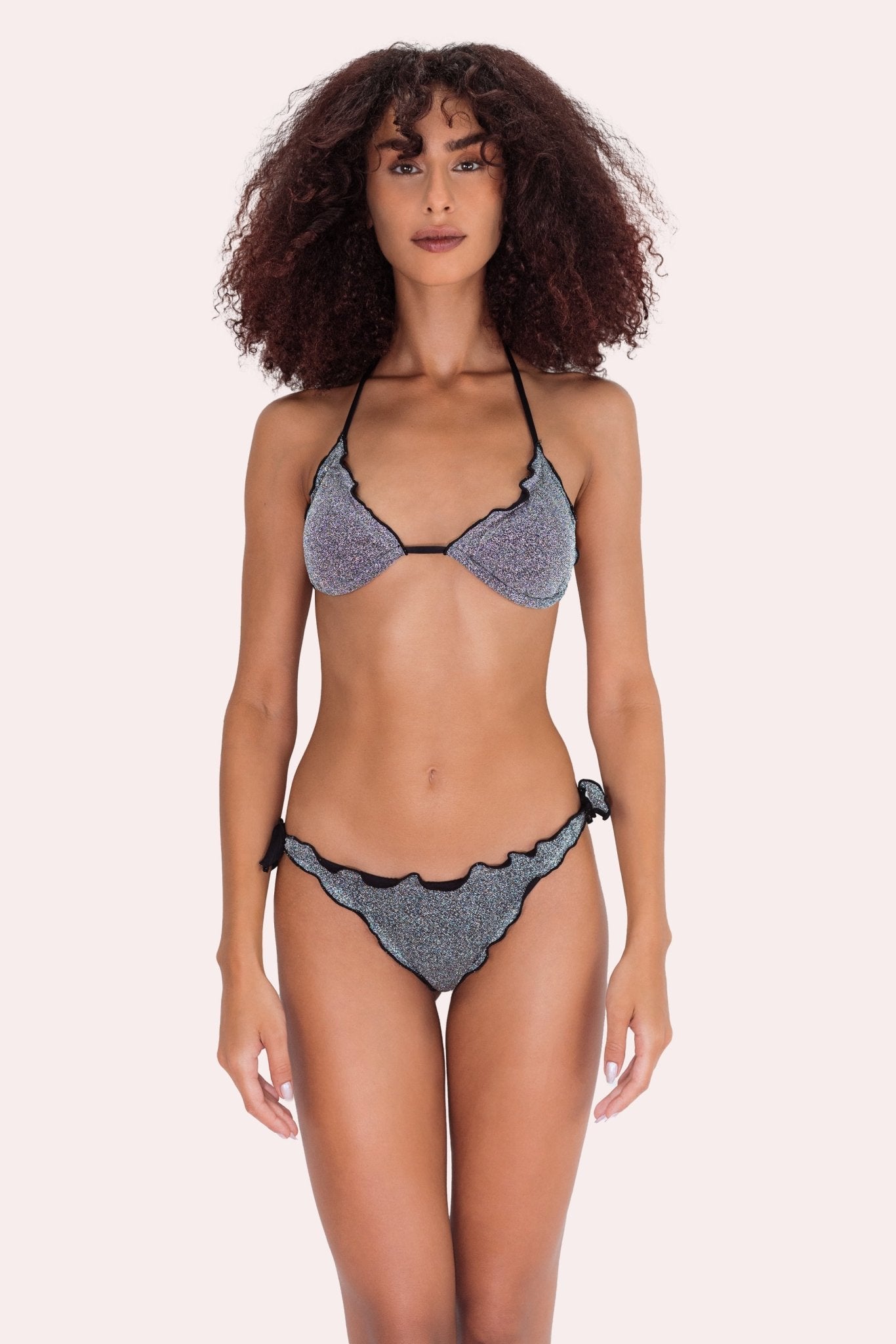 Panarea Lurex Argento scuro - Bikini - Sinuose