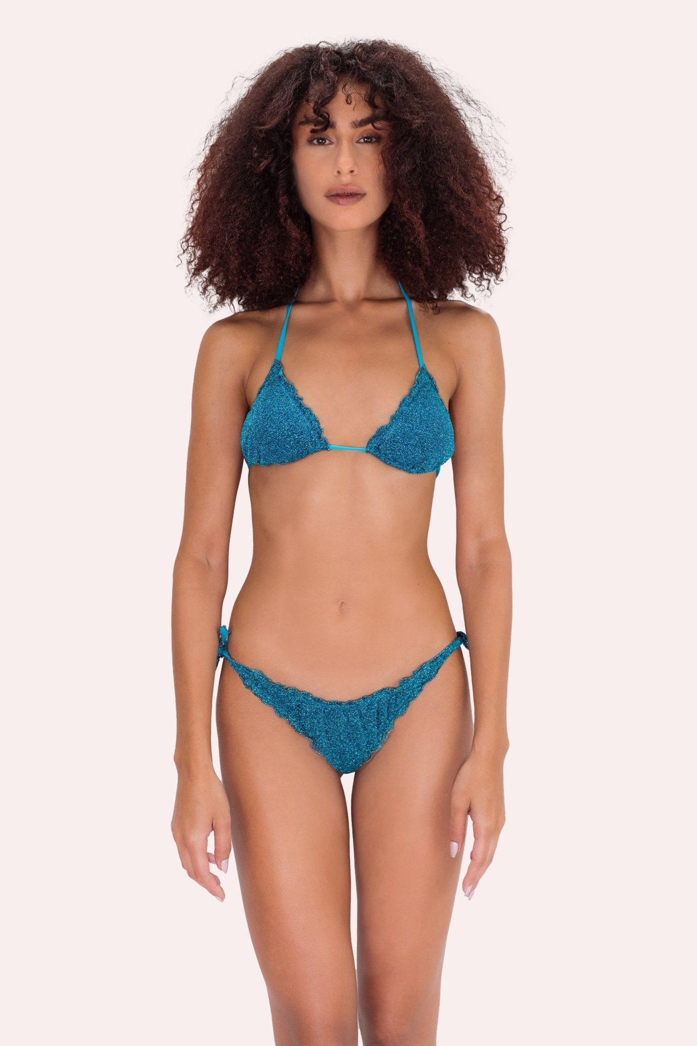 Panarea Lurex Azzurro - Bikini - Sinuose