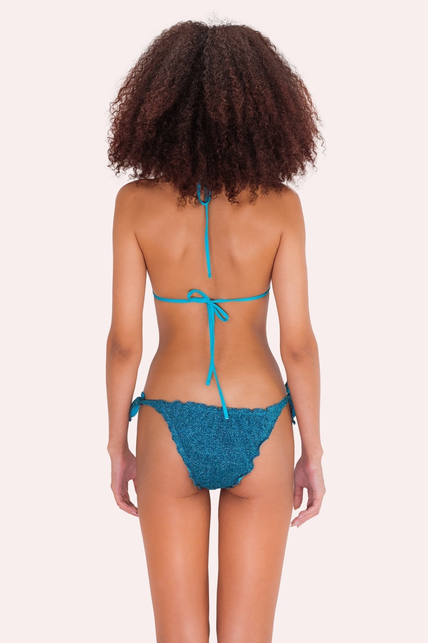 Panarea Lurex Azzurro - Bikini - Sinuose